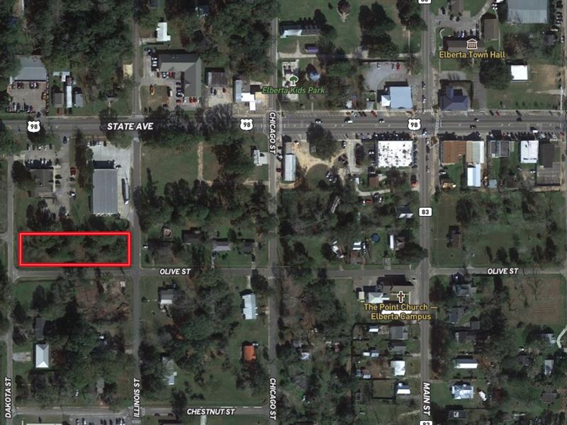 Elberta Residential Lot Baldwin Co : Elberta : Baldwin County : Alabama