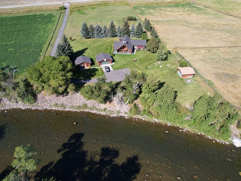Boulder River Fly Fishing Retreat : Big Timber : Sweet Grass County : Montana