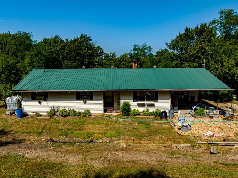 3 Bed 2 Bath Home, 10 Acres, GA : Marshall : Searcy County : Arkansas