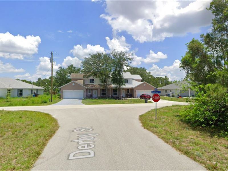 .25 Acre Lot in Lehigh Acres, FL : Lehigh Acres : Lee County : Florida