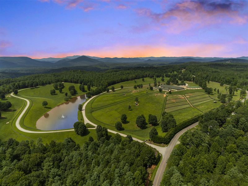 Incredible NC Equine Property in NC : Morganton : Caldwell County : North Carolina