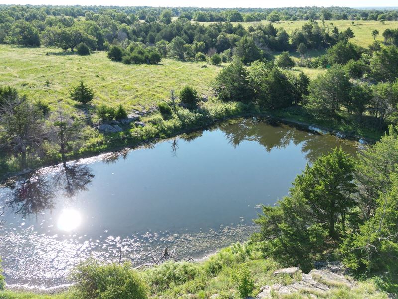 80 on The Wma : Elk City : Montgomery County : Kansas