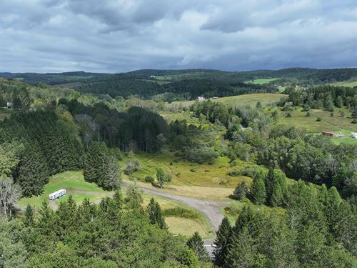 Tranquil Getaway with a Camper : Plymouth : Chenango County : New York