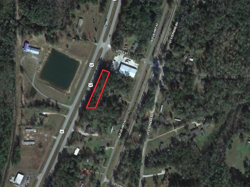 Mt. Vernon.55 Acres : Mount Vernon : Mobile County : Alabama