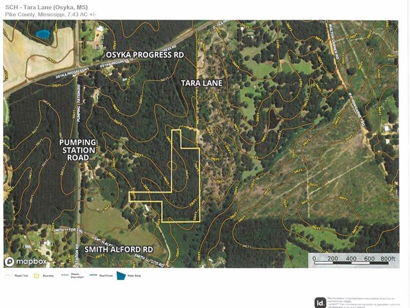 7.43 Wooded Acres in Sw MS : Osyka : Pike County : Mississippi