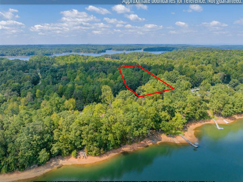 Lake Lot, no HOA : Fair Play : Oconee County : South Carolina