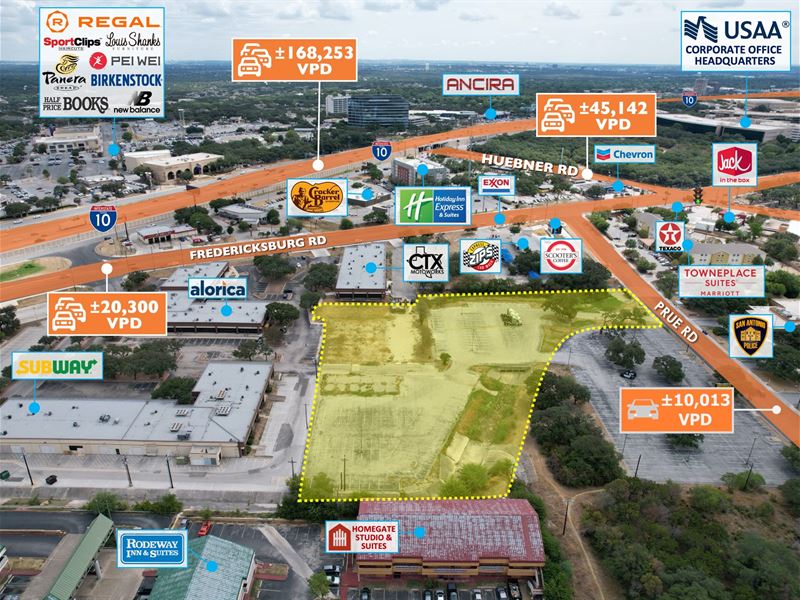 Development Site, Former Gold's Gym : San Antonio : Bexar County : Texas