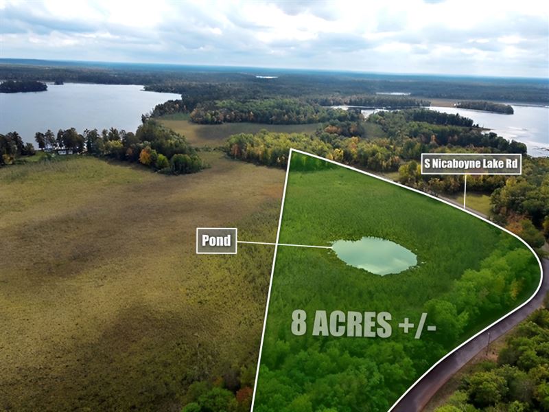 8 Ac in Burnett County, Wisconsin : Danbury : Burnett County : Wisconsin