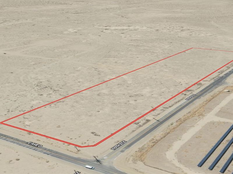 Prime Corner Lot, Mtn Views : Palmdale : Los Angeles County : California