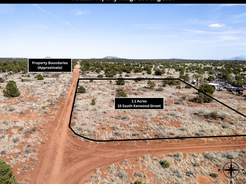 1.1 Acre Lot for Only $211 a Month : Williams : Coconino County : Arizona