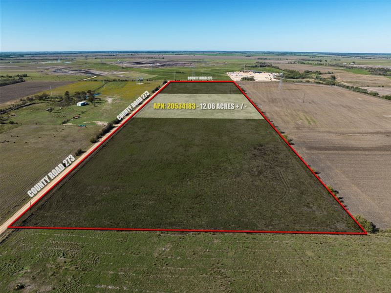 Own 12.06 Acre Ranchette in TX : Cameron : Milam County : Texas
