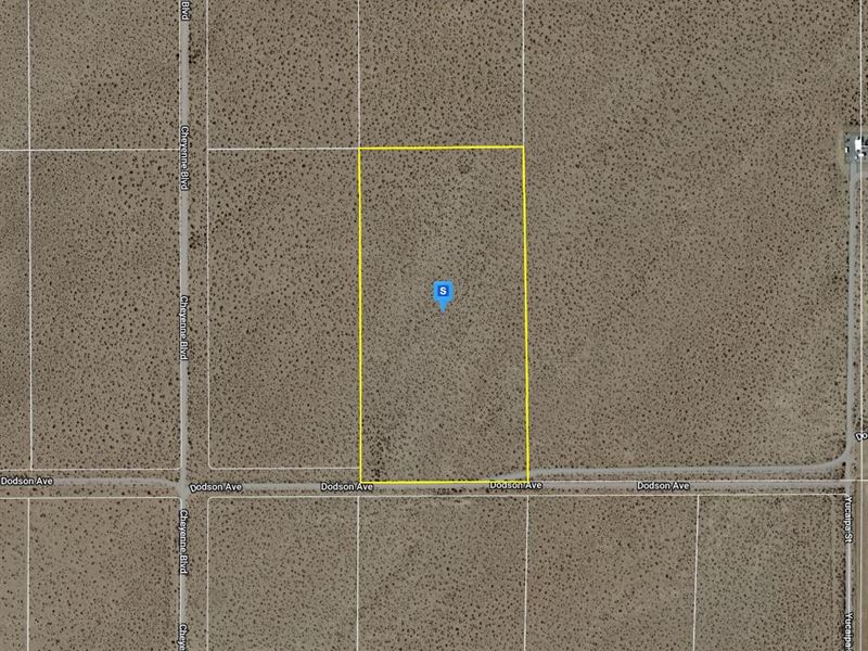 20.00 Acres in Kern County, CA : Mojave : Kern County : California