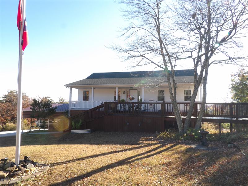 Home, Bluff Views, Private : Graysville : Bledsoe County : Tennessee