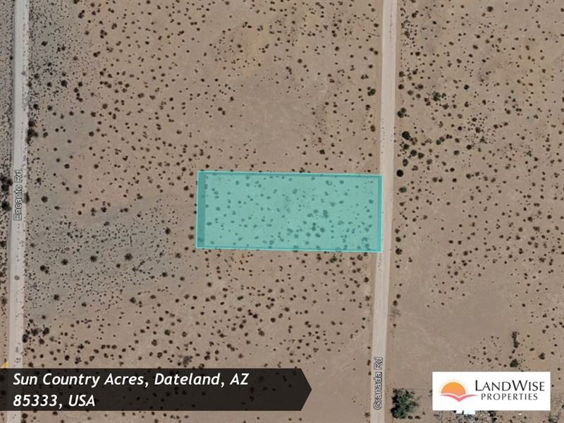 Welcome Home to Sun Country Acres : Dateland : Yuma County : Arizona
