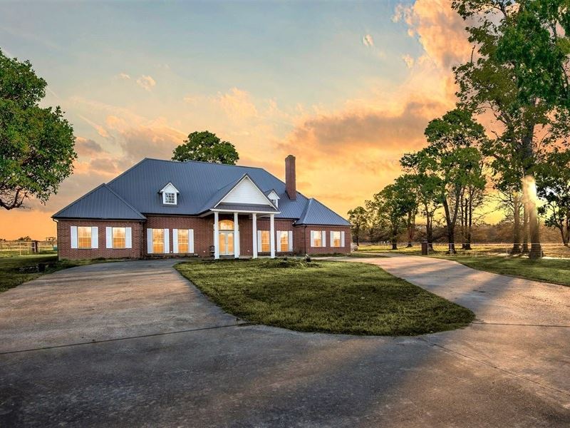 Large Cattle Ranch Bagwell, TX : Bagwell : Red River County : Texas