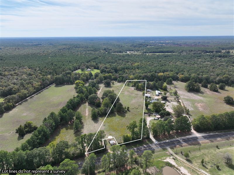 Tract 1, 5.22 Ac in Houston County : Crockett : Houston County : Texas