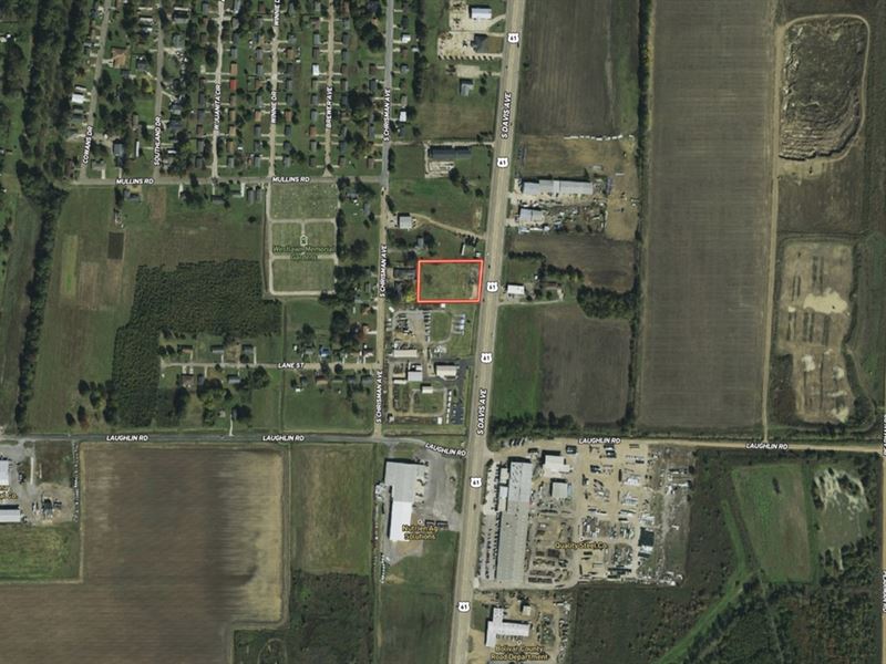 1.54 Acre Commercial Lot in Bolivar : Cleveland : Bolivar County : Mississippi