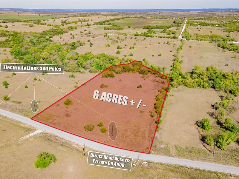 6 Acres in Cooke County, Texas : Callisburg : Cooke County : Texas