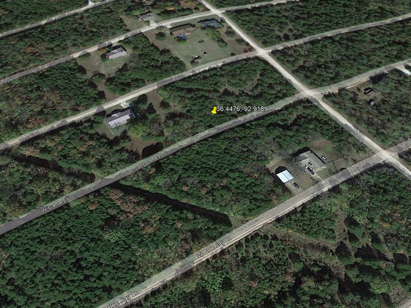 Prime Lot Near Bull Shoals Lake : Diamond City : Boone County : Arkansas