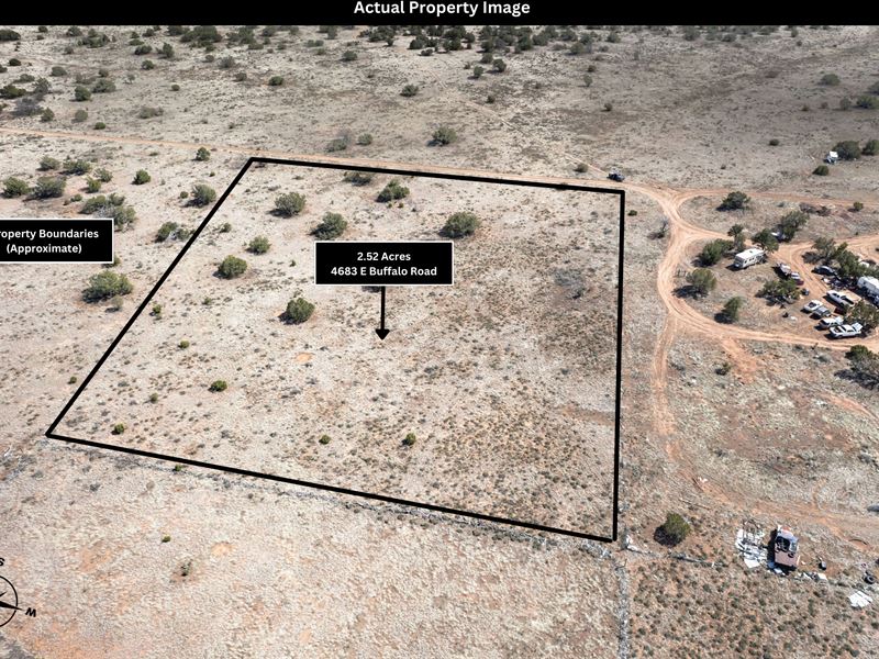 A Wide 2.52 Acre Lot Near Williams : Williams : Coconino County : Arizona
