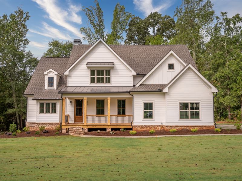 New Construction, 17+ Acres : Social Circle : Walton County : Georgia