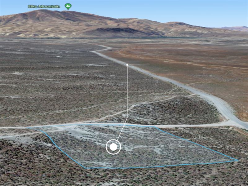 2.06 Acre Property On A Hill : Ryndon : Elko County : Nevada