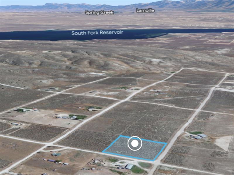 2.07 Acre Near South Fork Reservoir : Spring Creek : Elko County : Nevada