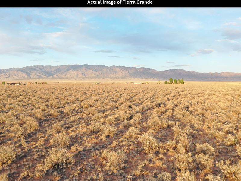 5.8 Acre Lot with Power Lines : Belen : Valencia County : New Mexico