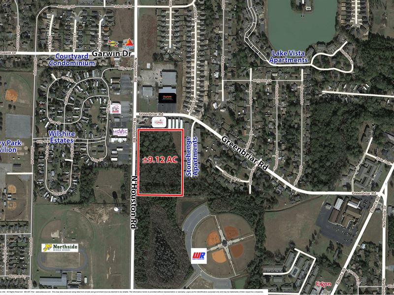Commercial Acreage for Sale : Warner Robins : Houston County : Georgia