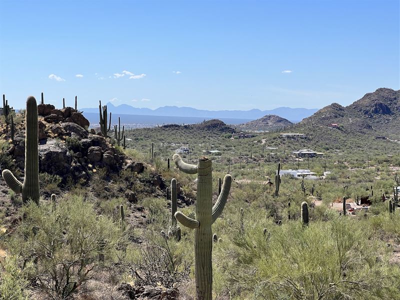 Luxury Mountaintop Homesite : Tucson : Pima County : Arizona