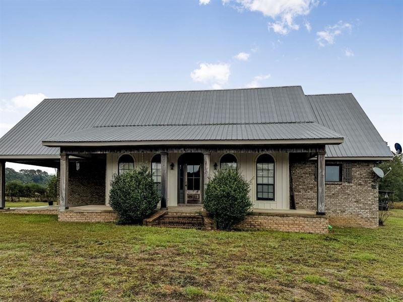 Country Home On 5 Acres for Sale : Foxworth : Marion County : Mississippi