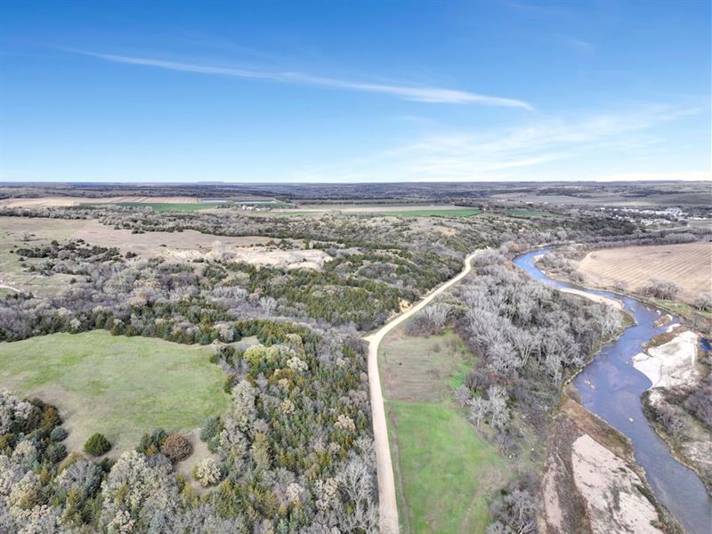78.55 Acres with Home and Three : Verdigre : Knox County : Nebraska