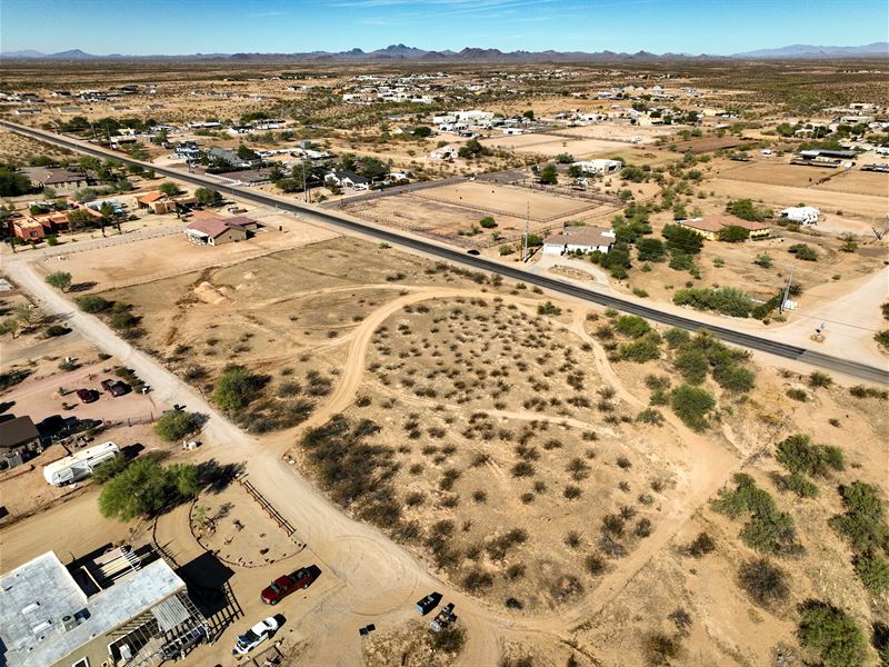 Community Well, Power & Paved Road : Wittmann : Maricopa County : Arizona