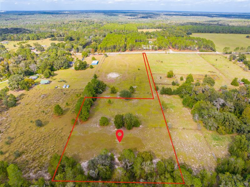 4 Acres in Brooksville : Brooksville : Hernando County : Florida