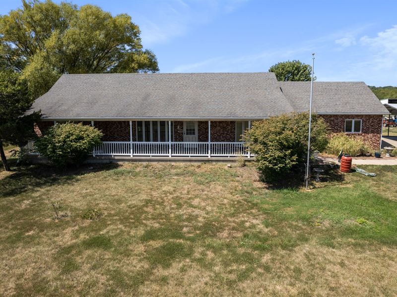 Country Living Near Pomona Lake : Vassar : Osage County : Kansas