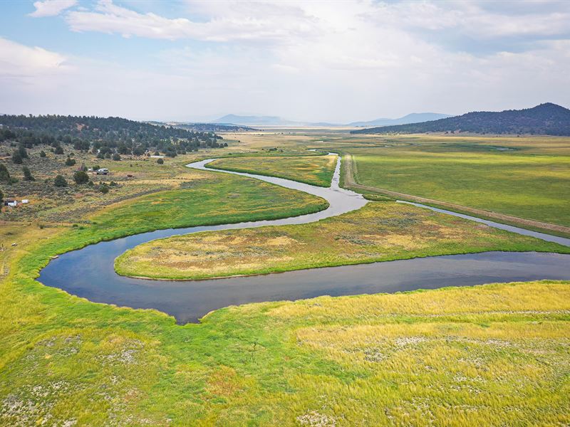 1.05 Acre Serene Oregon Oasis : Sprague River : Klamath County : Oregon