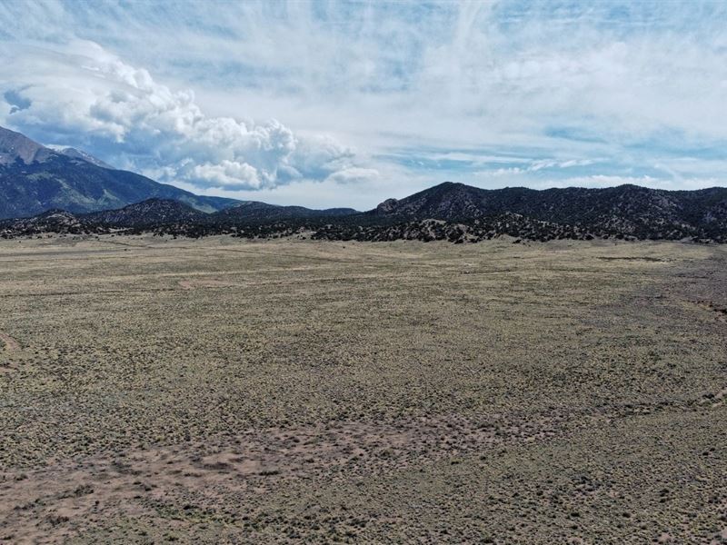 Enjoy Mt. Blanca From Your Doorstep : Blanca : Costilla County : Colorado