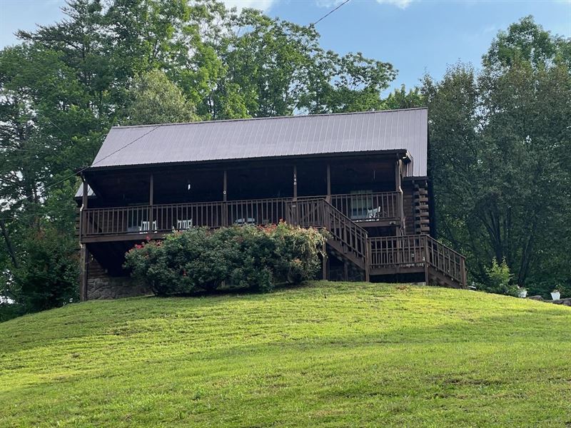 Log Home Near Cherokee Lake : Mooresburg : Hawkins County : Tennessee