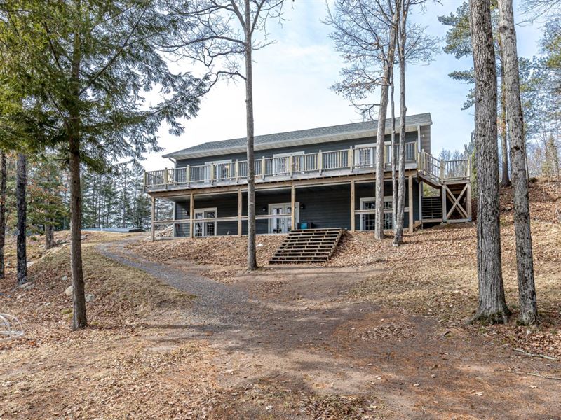 Turner Lake Home : Fifield : Price County : Wisconsin