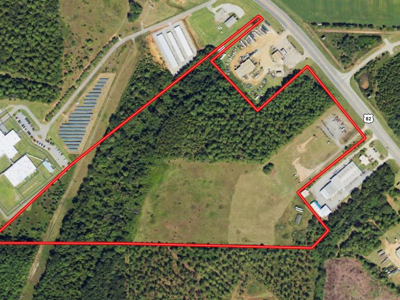 Dawson, GA Commercial Land : Dawson : Terrell County : Georgia