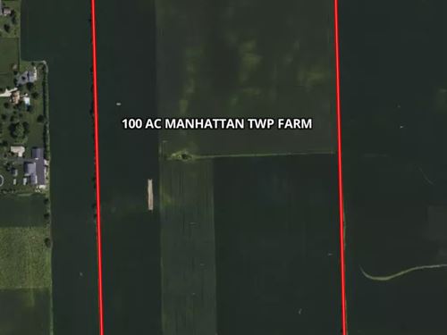 100 Acre Manhattan Twp Farm : Manhattan : Will County : Illinois