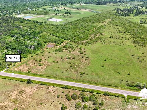 Liberty Tract 7, Only $15K Down : Liberty : Texas