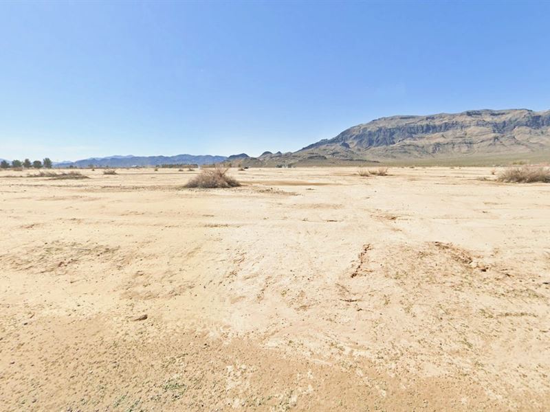 Roadside Level Lot : Pahrump : Nye County : Nevada