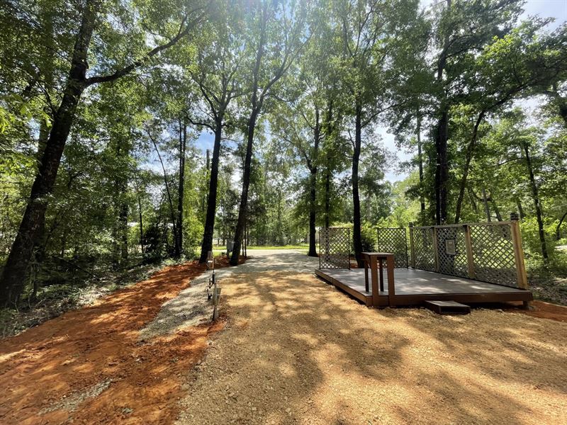 Turn-Key RV Lot in Lake Livingston : Livingston : Polk County : Texas