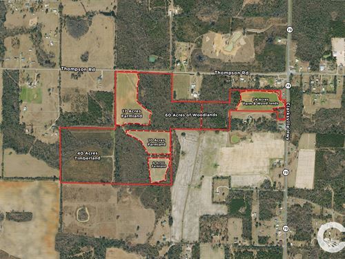 120 Acres of AG Land Jackson County : Marianna : Polk County : Florida