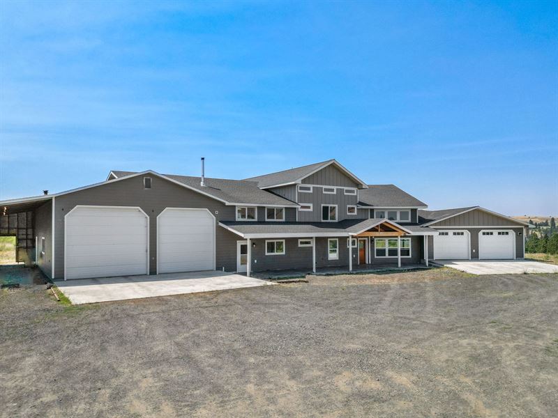 Idaho Mountain Luxury Home : Grangeville : Idaho County : Idaho