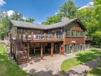 Montreal River Home and Acreage : Oma : Iron County : Wisconsin