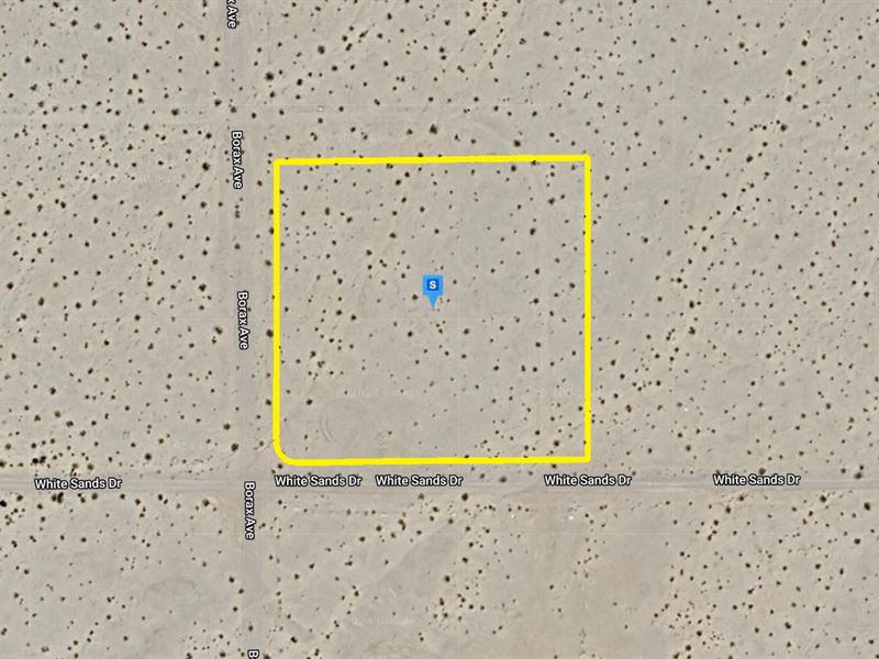 2.19 Acres Corner Lot, $629.31 Down : Twentynine Palms : San Bernardino County : California