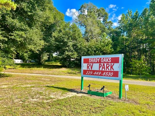4.65 Acre Rv Park In Early County : Blakely : Early County : Georgia