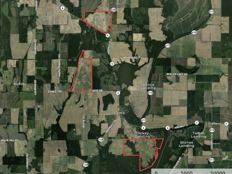 La, Franklin 1077 Acres : Winnsboro : Franklin Parish : Louisiana
